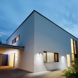 Außen­beleuchtung bei Elektro Krebs GmbH in Büttelborn
