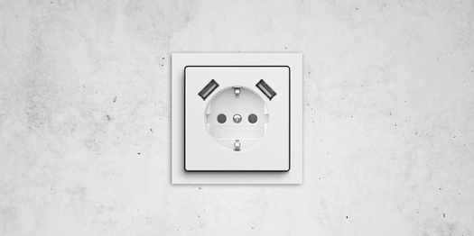 SCHUKO® USB-Steckdose bei Elektro Krebs GmbH in Büttelborn