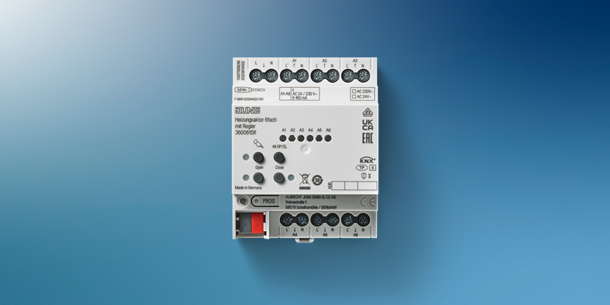 KNX Heizungsaktor 6-fach bei Elektro Krebs GmbH in Büttelborn