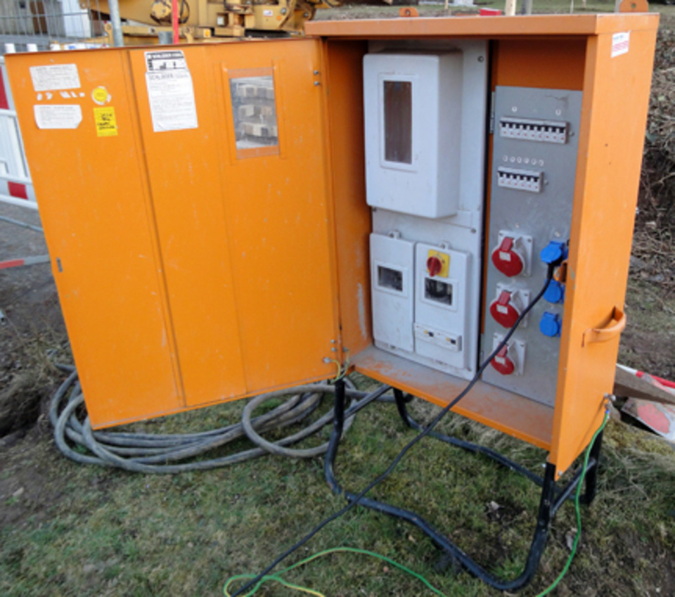 Baustromkasten bei Elektro Krebs GmbH in Büttelborn