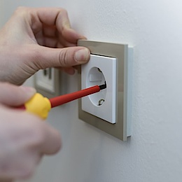 Elektro­installation bei Elektro Krebs GmbH in Büttelborn