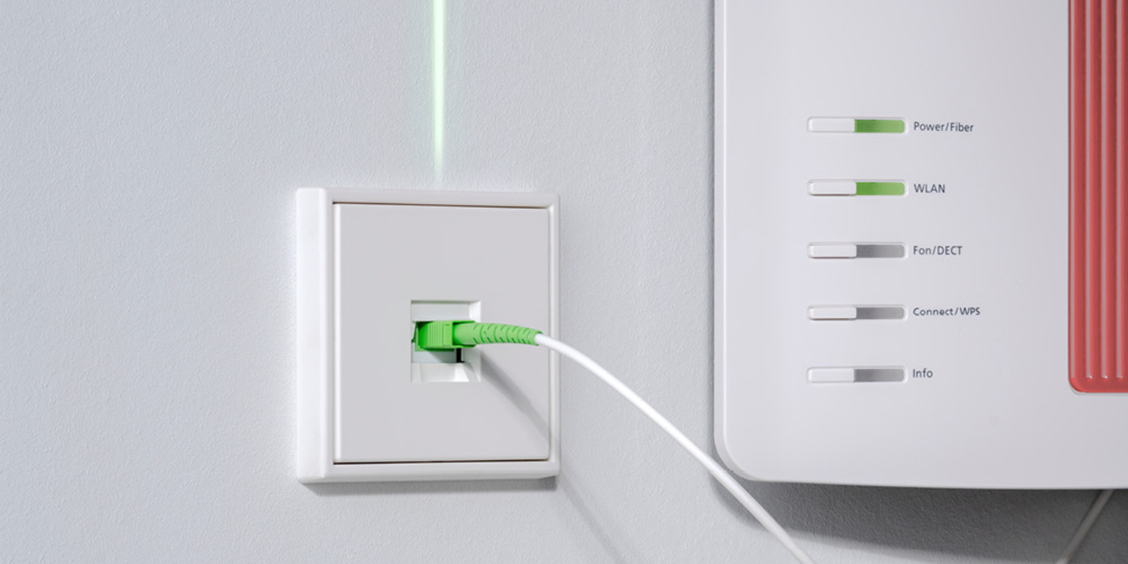 Die neuen Glasfaser-Anschlussdosen bei Elektro Krebs GmbH in Büttelborn