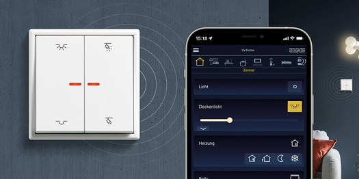 KNX RF Taster bei Elektro Krebs GmbH in Büttelborn