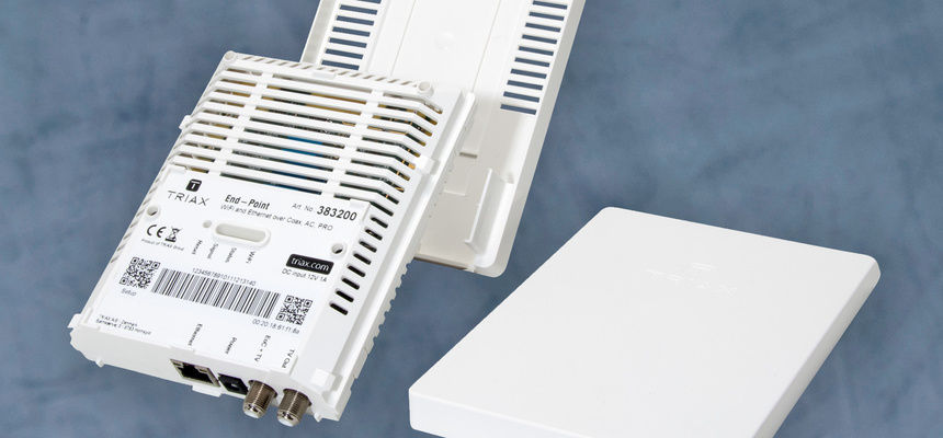 Ethernet over Coax bei Elektro Krebs GmbH in Büttelborn
